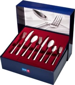 Sola Bestekset Luxor - Modern - 8 Persoons - 70 Delig - Zilverwit Edelstaal 18/10 - RVS - Zilver -Tefal Keuken Verkoopwinkel 1068x1200 1