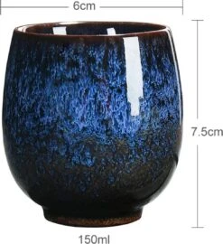 Simple Solutions Set Van 4 Koffiekopjes - Keramiek - Koffiebeker 150 Ml Zonder Oor - Mooi Cadeau Voor Man En Vrouw -Tefal Keuken Verkoopwinkel 1096x1200 1