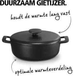 Brabantia The Dutch Braadpan - Matt Black - 28 Cm - Gietijzer -Tefal Keuken Verkoopwinkel 1143x1200 2