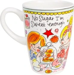 Blond Amsterdam Even Bijkletsen Beker XL 500 Ml - Mint Rand -Tefal Keuken Verkoopwinkel 1183x1200 2