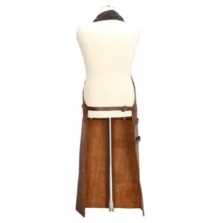 Old West BBQ Schort Barbecue Schort Leer - Cognac Bruin -Tefal Keuken Verkoopwinkel 1183x1200