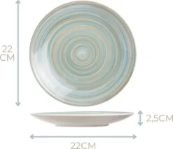 Cosy&Trendy Serviesset 24-delig Turbolino Blauw -Tefal Keuken Verkoopwinkel 1200x1034 1