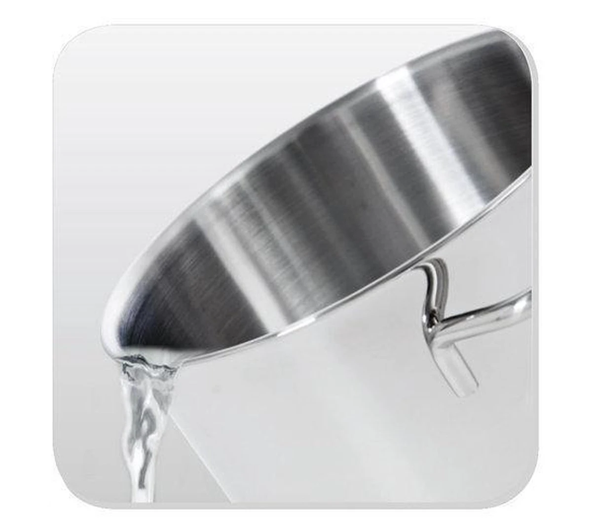 BK Profiline Kookpan Ø 14 Cm - RVS - Inductie 8 BK Profiline Kookpan Ø 14 Cm - RVS - Inductie - Afbeelding 8