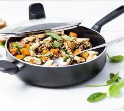 GreenPan Memphis Hapjespan 28cm - Zwart - Inductie - PFAS-vrij -Tefal Keuken Verkoopwinkel 1200x1075 8