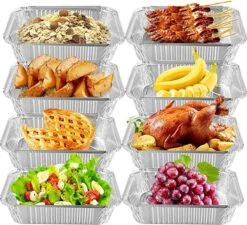 Rechthoekige Kapsalon Aluminium Bak 850cc - 100 Stuks -Tefal Keuken Verkoopwinkel 1200x1093 1