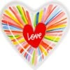 Blond Amsterdam Specials: Love Bord Hart Vorm Regenboog 22cm