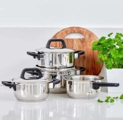 Gero Erik Kookpannenset - 4-delig - RVS - Inductie -Tefal Keuken Verkoopwinkel 1200x1167 2