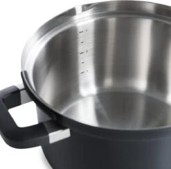 BK Flow Cool Black Glas Kookpannenset - 4-delig - Zwart - Glazen Deksel - Veilig Afgietsysteem - Inductie -Tefal Keuken Verkoopwinkel 1200x1182