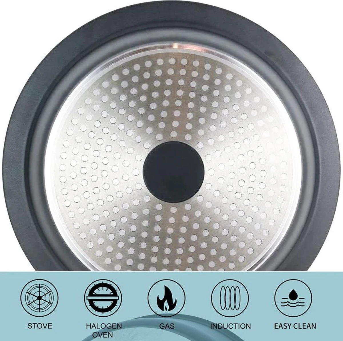 Tajine Van Aardewerk En Gegoten Aluminium, Ook Geschikt Voor Inductie 3 Tajine Van Aardewerk En Gegoten Aluminium, Ook Geschikt Voor Inductie - Afbeelding 3