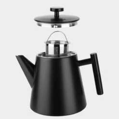 Castagnola Theepot Met Filter – Theekan – Theepot Dubbelwandig – Theepot Roestvrijstaal – Hoogwaardig RVS – 1 Liter – 5 Kopjes Thee – Zwart -Tefal Keuken Verkoopwinkel 1200x1195 12