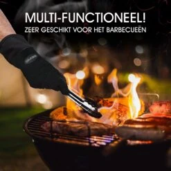 Sense Of Taste Ovenwanten - 2 Stuks - Ovenhandschoenen - Hittebestendig - 230°C - Siliconen - Zwart - Koken - Extra Lang -Tefal Keuken Verkoopwinkel 1200x1200 10