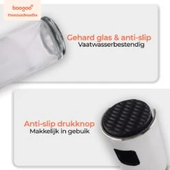 BooGoo® - RVS Olijfolie Sprayer Extreme Deluxe - Olijfolie Fles Verstuiver Voor Keuken - Oliespray - Oliefles - BBQ Accesoires - Olie Pomp Bakspray - Cooking Spray -Tefal Keuken Verkoopwinkel 1200x1200 1025