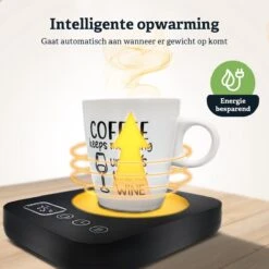 Shutterlight Verwarmde Onderzetter – Tot 85°C – 9 Standen – Timer – Warmhoudplaat Voor Mok Thee & Koffie – Mug Heating Plate – Cup Warmer -Tefal Keuken Verkoopwinkel 1200x1200 1033