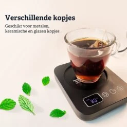 Shutterlight Verwarmde Onderzetter – Tot 85°C – 9 Standen – Timer – Warmhoudplaat Voor Mok Thee & Koffie – Mug Heating Plate – Cup Warmer -Tefal Keuken Verkoopwinkel 1200x1200 1035