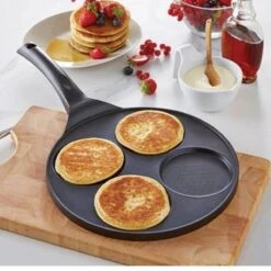 Tefal Keuken Verkoopwinkel 13 Cheffinger Crêpemaker Pancake - Ø 26 Cm - Geschikt Voor Inductie - Koudgreep - Zwart