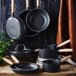 GreenChef Vintage Wokpan 28cm/3.7L - Zwart - Inductie - PFAS-vrij -Tefal Keuken Verkoopwinkel 1200x1200 148