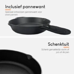 Ocina Gietijzeren Pan – ø30,5cm - Skillet - Koekenpan – Hapjespan – Koekenpan Inductie – Koekenpannenset - Gietijzeren Pan Bbq - Gietijzer 12 Ocina Gietijzeren Pan – ø30,5cm - Skillet - Koekenpan – Hapjespan – Koekenpan Inductie – Koekenpannenset - Gietijzeren Pan Bbq - Gietijzer -Tefal Keuken Verkoopwinkel 1200x1200 156