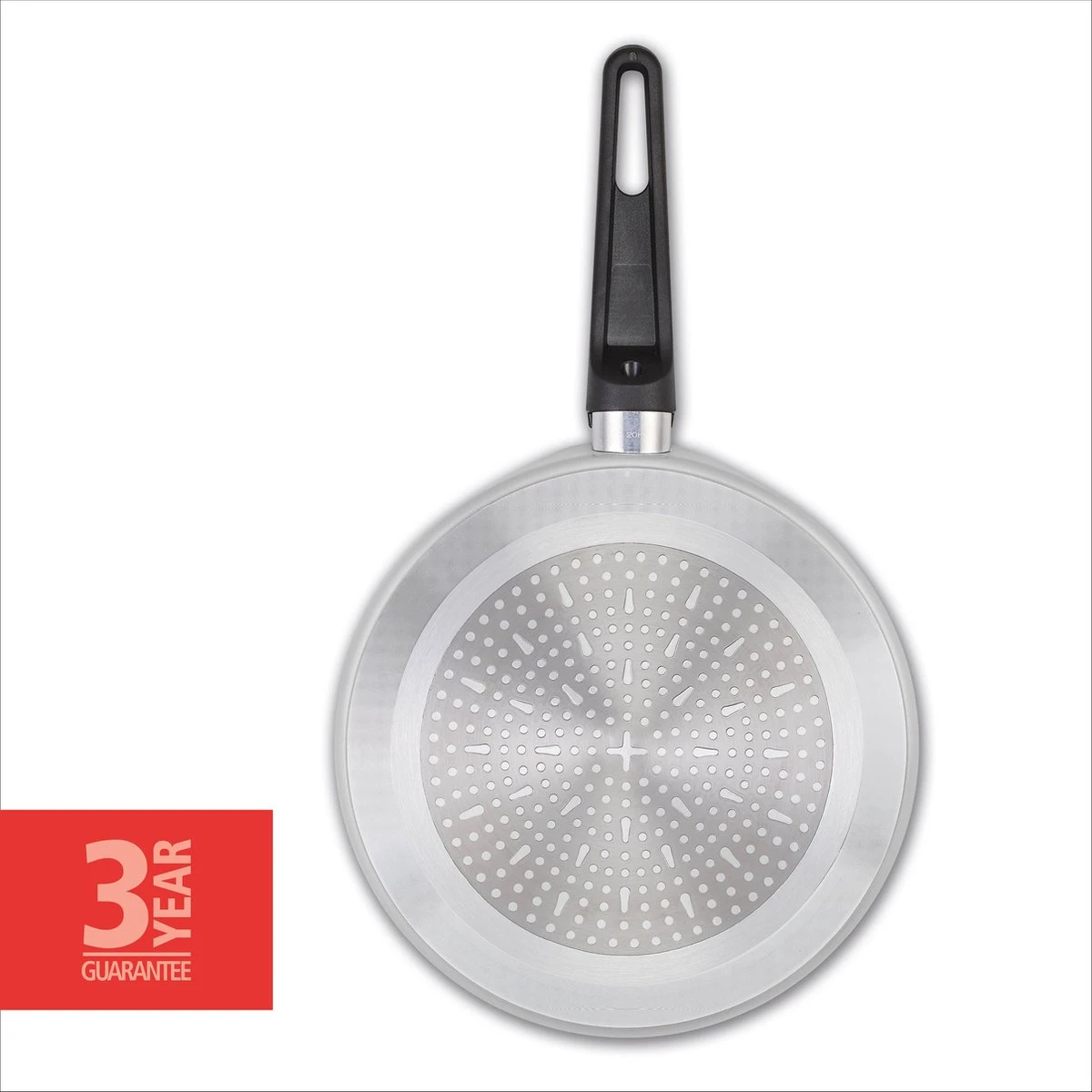 BRABANTIA INDU+ Pannenkoekenpan - Keramische Antiaanbaklaag - Ø 24 Cm - Inductie - Pfas Vrij 2 BRABANTIA INDU+ Pannenkoekenpan - Keramische Antiaanbaklaag - Ø 24 Cm - Inductie - Pfas Vrij - Afbeelding 2