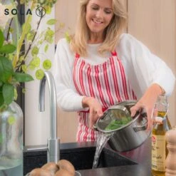 Sola Pannenset Juvia - 4 Delig - Ø 16,16,18,20 Cm - Zilver - RVS - Sandwichbodem -Tefal Keuken Verkoopwinkel 1200x1200 261