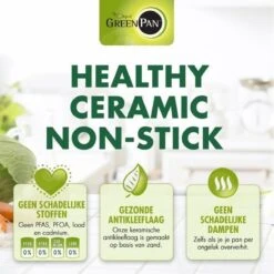 GreenPan Cambridge Koekenpan 26cm - Zwart - Inductie - PFAS-vrij -Tefal Keuken Verkoopwinkel 1200x1200 278