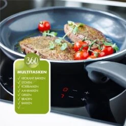 GreenPan Cambridge Koekenpan 26cm - Zwart - Inductie - PFAS-vrij -Tefal Keuken Verkoopwinkel 1200x1200 284
