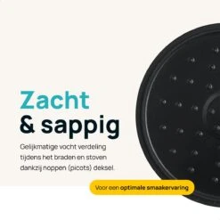 MOA Gietijzeren Braadpan - Inhoud 4,75 Liter - 26CM - Rond - Alle Warmtebronnen - Ook Voor Inductie - Gewicht 5,8 Kg - Bordeaux Rood - MC26BR -Tefal Keuken Verkoopwinkel 1200x1200 309