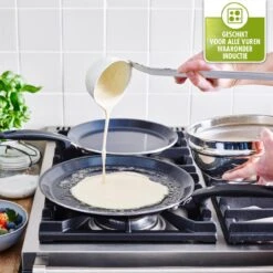 GreenPan Essentials Pannenkoekenpan 24cm - Zwart - Inductie - PFAS-vrij -Tefal Keuken Verkoopwinkel 1200x1200 402