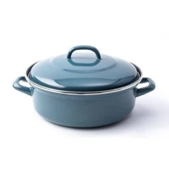 BK Fortalit Braadpan Ø 28 Cm - Blauw - Emaille - Inductie -Tefal Keuken Verkoopwinkel 1200x1200 430
