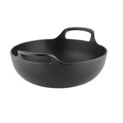 Le Creuset Wokpan / Balti Dish - Mat Zwart - ø 24 Cm / 2.7 Liter - Geëmailleerde Anti-aanbaklaag -Tefal Keuken Verkoopwinkel 1200x1200 449