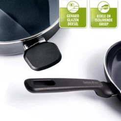 GreenPan Memphis Hapjespan 28cm - Zwart - Inductie - PFAS-vrij -Tefal Keuken Verkoopwinkel 1200x1200 460