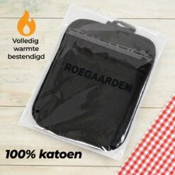 Roegaarden Pannenlappen - Pannenlap - 2 Stuks - Met Insteekvakken - Zwart 10 Roegaarden Pannenlappen - Pannenlap - 2 Stuks - Met Insteekvakken - Zwart -Tefal Keuken Verkoopwinkel 1200x1200 56