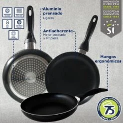San Ignacio Koekenpannenset 16-20-24cm -Tefal Keuken Verkoopwinkel 1200x1200 663