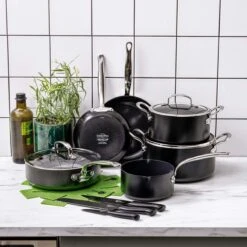 GreenPan Barcelona Infinity Pro Koekenpannenset - 3-delig - Zwart - Inductie - PFAS-vrij -Tefal Keuken Verkoopwinkel 1200x1200 672