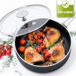 GreenPan Brussels Hapjespan Met Deksel - Ø24 Cm - Keramisch - Inductie -Tefal Keuken Verkoopwinkel 1200x1200 680