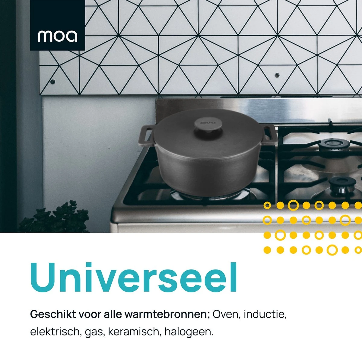 MOA Gietijzeren Braadpan - Inhoud 7,1 Liter - 29CM - Rond - Alle Warmtebronnen - Ook Voor Inductie - Gewicht 7,6 Kg - Zwart - MC29B 6 MOA Gietijzeren Braadpan - Inhoud 7,1 Liter - 29CM - Rond - Alle Warmtebronnen - Ook Voor Inductie - Gewicht 7,6 Kg - Zwart - MC29B - Afbeelding 6