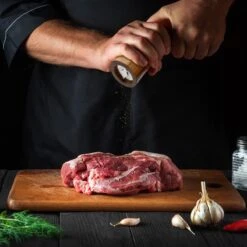 Nimma® Peper En Zoutmolen Set - Incl Navul Lepel - Verstelbare Maalgraad - Acacia Hout -Tefal Keuken Verkoopwinkel 1200x1200 753