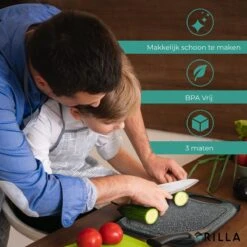 Grilla Snijplankenset - 3 Stuks - Marmer Look - Snijplank Set Kunststof -Tefal Keuken Verkoopwinkel 1200x1200 776