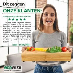 Ecowize 3-in-1 Bamboe Snijplank Met Opvangbak - Snijplank Hout Incl. 3 Roestvrijstalen Opvangbakjes Met Bamboe Deksel, 4 Inzetbare Raspen - Groentesnijder, Hakblok, Borrelplank, Tapasplank, Broodplank - 40x30cm - Duurzaam Cadeau 12 Ecowize 3-in-1 Bamboe Snijplank Met Opvangbak - Snijplank Hout Incl. 3 Roestvrijstalen Opvangbakjes Met Bamboe Deksel, 4 Inzetbare Raspen - Groentesnijder, Hakblok, Borrelplank, Tapasplank, Broodplank - 40x30cm - Duurzaam Cadeau -Tefal Keuken Verkoopwinkel 1200x1200 793