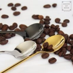 House Of Husk® Theelepels Set - Theelepeltjes - Koffielepels - Koffielepeltjes - RVS - 13cm - 12 Stuks - Zwart -Tefal Keuken Verkoopwinkel 1200x1200 86