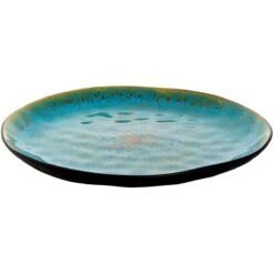 Palmer Serviesset Lotus Stoneware 6-persoons 24-delig Zwart Turquoise -Tefal Keuken Verkoopwinkel 1200x1200 901