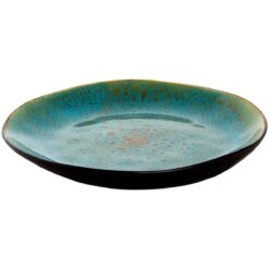 Palmer Serviesset Lotus Stoneware 6-persoons 24-delig Zwart Turquoise -Tefal Keuken Verkoopwinkel 1200x1200 902