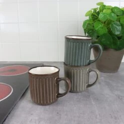 OTIX Koffiekopjes - Met Oor - Set Van 4 - Aardewerk - 250 Ml -Tefal Keuken Verkoopwinkel 1200x1200 968