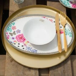 Melli Mello Nora Dots - Serviesset - Complete Serviesset 6 Personen - Bloemen - Stippen -Tefal Keuken Verkoopwinkel 1200x1200 999