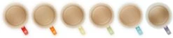 Le Creuset Set Van 6 Koffiebekers 200 Ml Regenboog Kleuren -Tefal Keuken Verkoopwinkel 1200x267