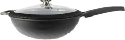 Chefflinger Wokpan - Antiaanbak - 32cm