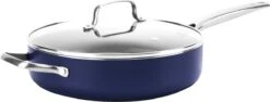 Blue Diamond – Sauteerpan Inclusief Deksel – Hapjespan – 28 Cm - Coating Met Diamant - Blauw -Tefal Keuken Verkoopwinkel 1200x455