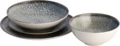 Lite-Body Serviesset Hermes - Grijs Relief - 6 Personen - 24 Delig -Tefal Keuken Verkoopwinkel 1200x467 1