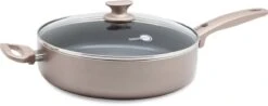 GreenPan Cambridge Hapjespan Met Deksel 28cm - Brons - Inductie - PFAS-vrij -Tefal Keuken Verkoopwinkel 1200x475
