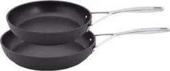 Demeyere Alu Pro Dura Glide Koekenpan - Ø 24 & Ø 28cm - Titanium -Tefal Keuken Verkoopwinkel 1200x507
