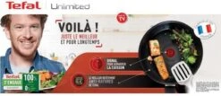Tefal Unlimited + Induction Hoogwaardig Titanium Koekenpan - 28 Cm -Tefal Keuken Verkoopwinkel 1200x521